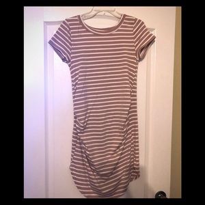 Maternity t-shirt dress